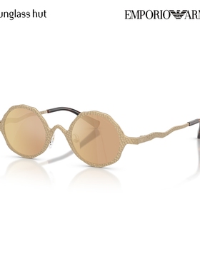 EMPORIO ARMANI【2025春夏新品】太阳镜男款墨镜圆形眼镜0EA2166