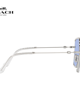 女方形时尚彩色太阳镜COACH