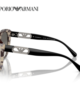 EMPORIOARMANI蝶形复古女太阳镜