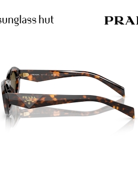 PRADA不规则Y2K女窄框太阳镜墨镜