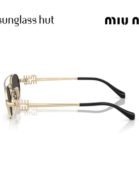 MIUMIU/缪缪防晒椭圆形女墨镜