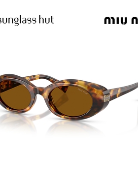 MIU MIU/缪缪【2026春夏新品】太阳镜女墨镜椭圆形眼镜0MU B09SF