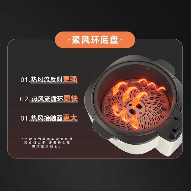  meiling美菱美成空气炸锅