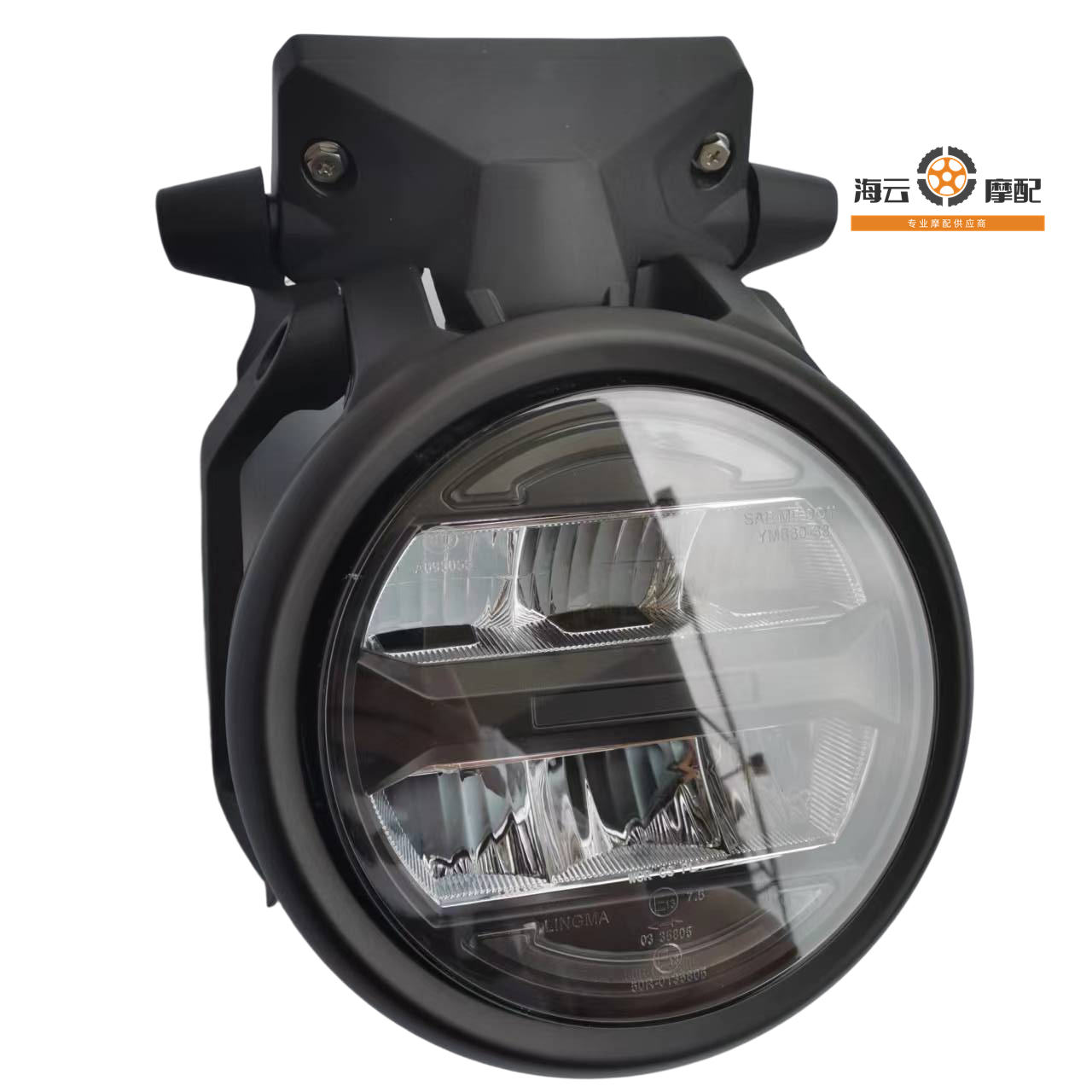 适用于本田CB400F改装圆灯 cb300r无损安装 前大灯总成 LED头灯 - 图3