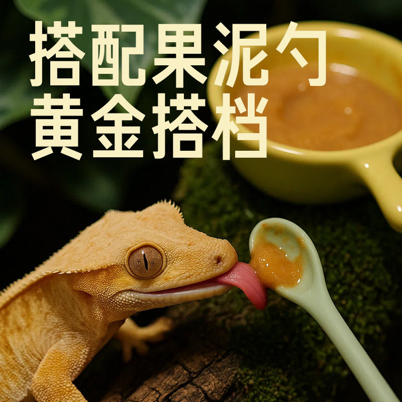 睫角果泥食盆爬宠果泥拌碗R属守宫巨人盖勾亚喂食勺爬虫凝胶盘,淘宝优惠券,粉丝福利购,淘宝优惠卷