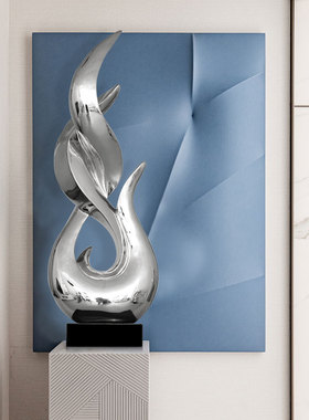 办公室招财玄关抽象摆件高级感