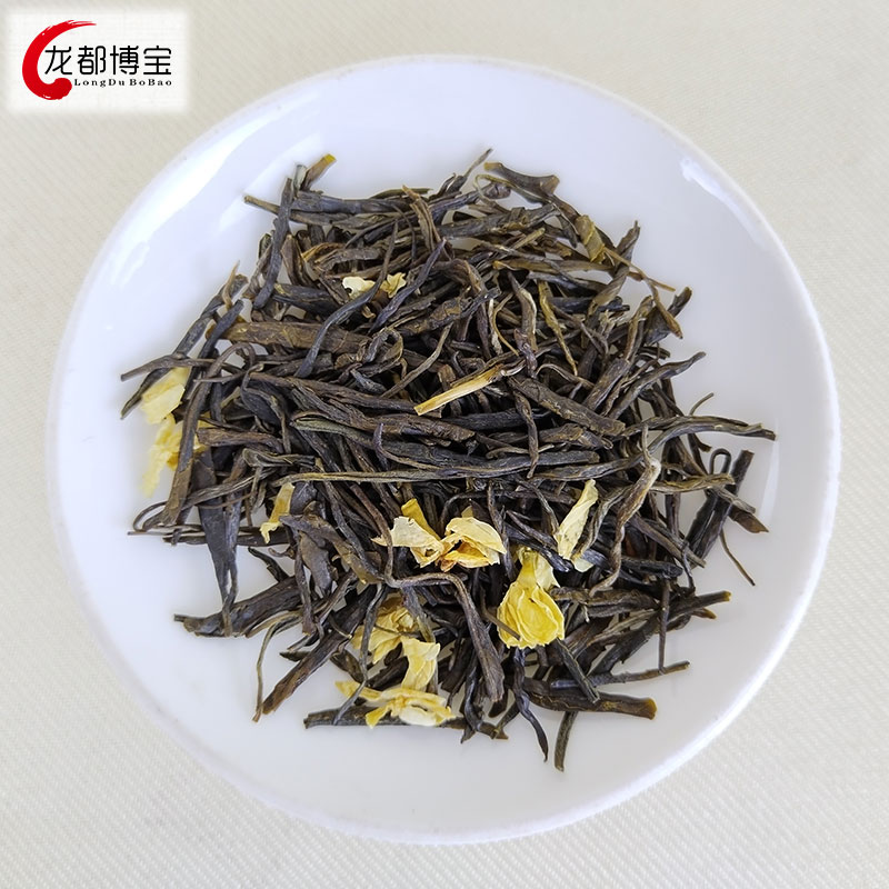 龙都博宝花毛峰小包（3克X84包）250克四川省自贡荣县产茉莉花茶-图1