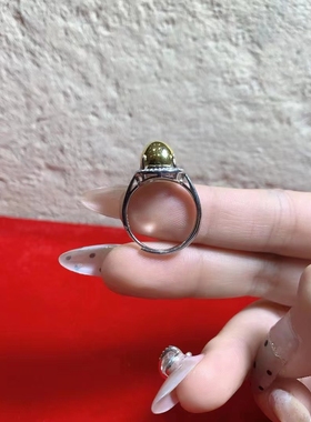 正品泰国佛系牌 龙婆史奥 吸钱星戒指 古巴习翁 吸米星戒指 纯银