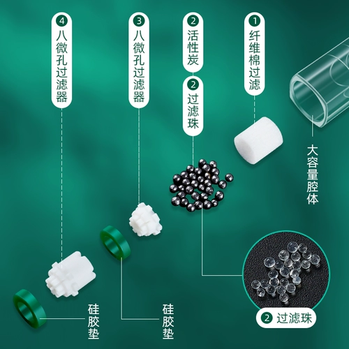 ZOBO Масако сигаретные моллюски одноразовые двойные фильтры.