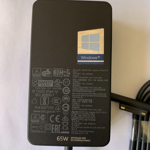原装微软surface Laptop Pro7/8/9 65W电源适配器15V4A充电器book - 图1
