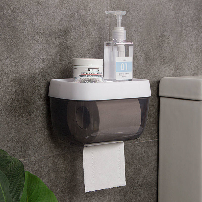 (E)家用卫生间厕所纸巾盒卷纸盒厕纸架卫生纸置物架免打孔壁挂式,淘宝优惠券,粉丝福利购,淘宝优惠卷