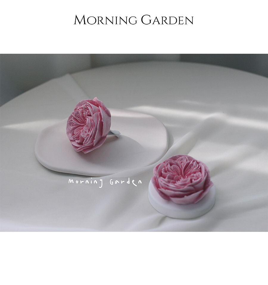 Morning Garden『日落尤其温柔』奥斯汀玫瑰车载香薰出风口摆件 - 图0