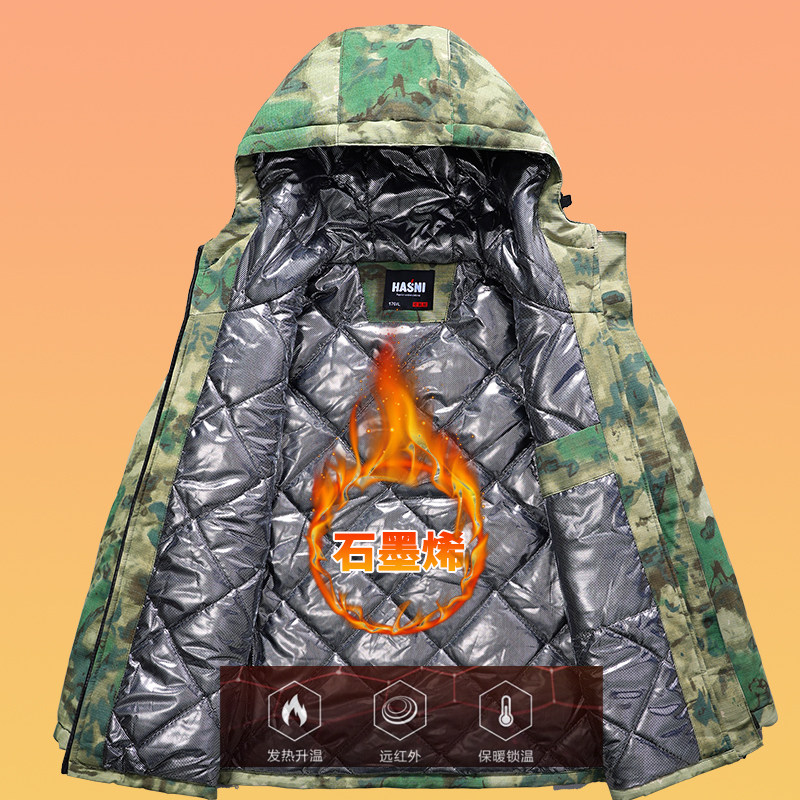 冬季工作服棉衣男加棉加厚棉袄外套迷彩服防寒保暖耐磨劳保服工装,淘宝优惠券,粉丝福利购,淘宝优惠卷