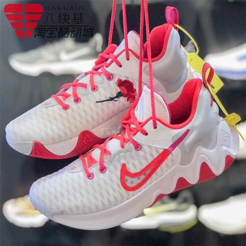 NIKE耐克男鞋2022春季款字母哥简版缓震透气运动篮球鞋DC6927-101