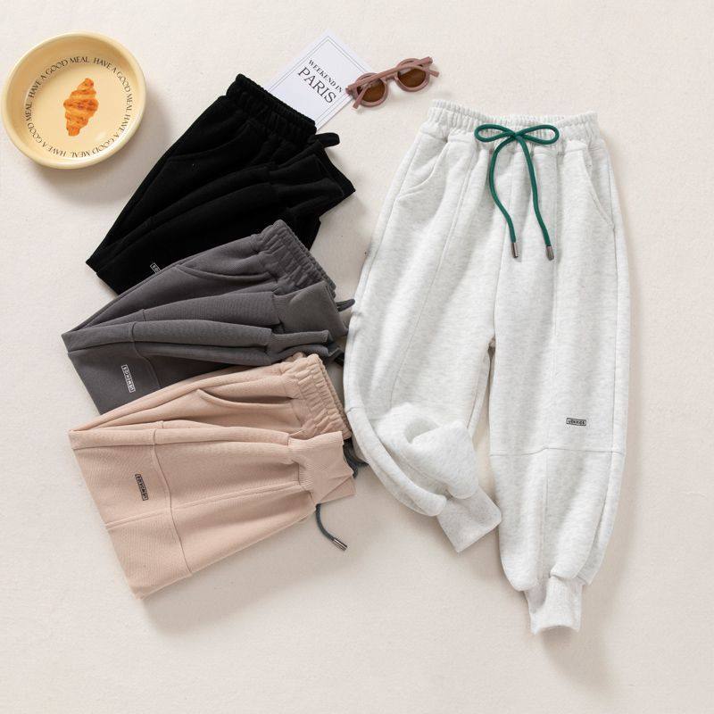 儿童裤子2026春秋男女童韩版洋气束脚裤中大童运动裤休闲外穿长裤,淘宝优惠券,粉丝福利购,淘宝优惠卷