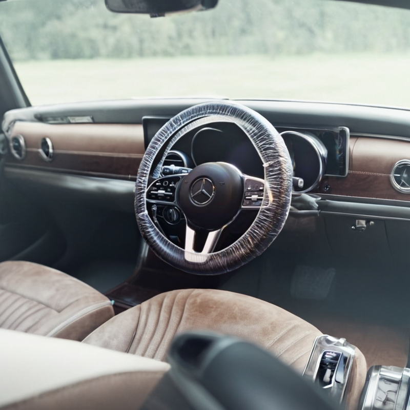 汽车维修保养一次性方向盘套座椅保护把套座位防污防灰尘塑料把套,淘宝优惠券,粉丝福利购,淘宝优惠卷