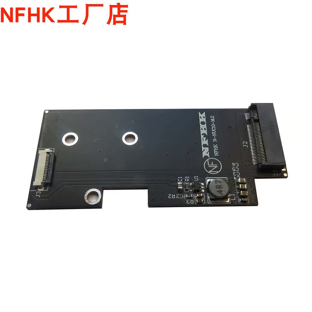 NUC10i3FNB NUC10i5FNB NUC10i7FNB加装mSATA SSD固态硬盘转接卡 - 图0