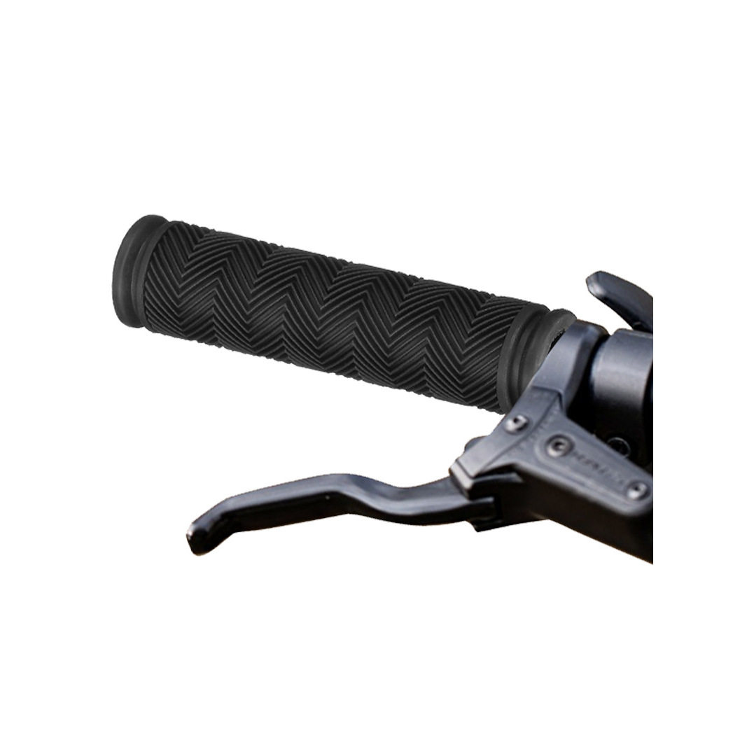 山地自行车橡胶把套水波纹通用单车防滑防震硅胶车把手套配件大全 - 图3