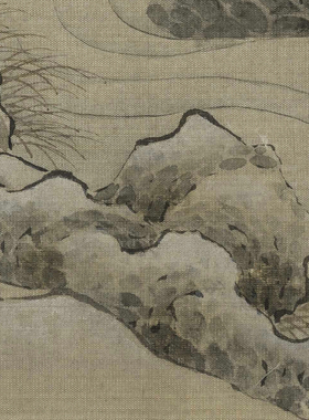 乌桕文禽图微喷打印宋元花鸟画小品临摹绢布画稿传统花鸟画范本