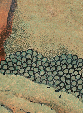 丁云鹏释迦牟尼图高清国画人物临摹彩色画稿工笔重彩人物道释画