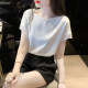 ເສື້ອຍືດ Chiffon ຂອງແມ່ຍິງ summer ອອກແບບບາງໆ niche ເທິງ