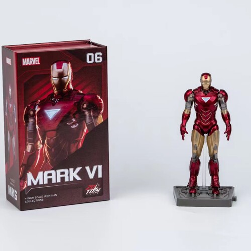 mk5中动钢铁侠1可动手办6玩具浪子战甲7马克43全套漫威复仇者联盟 - 图0