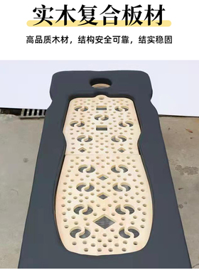 全自动无烟艾灸床可定制加宽