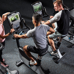 美国Precor必确健身车UBK885自发电磁控静音室内健身自行车 进口