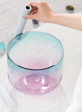 水晶钵水晶颂钵瑜伽静心炼金