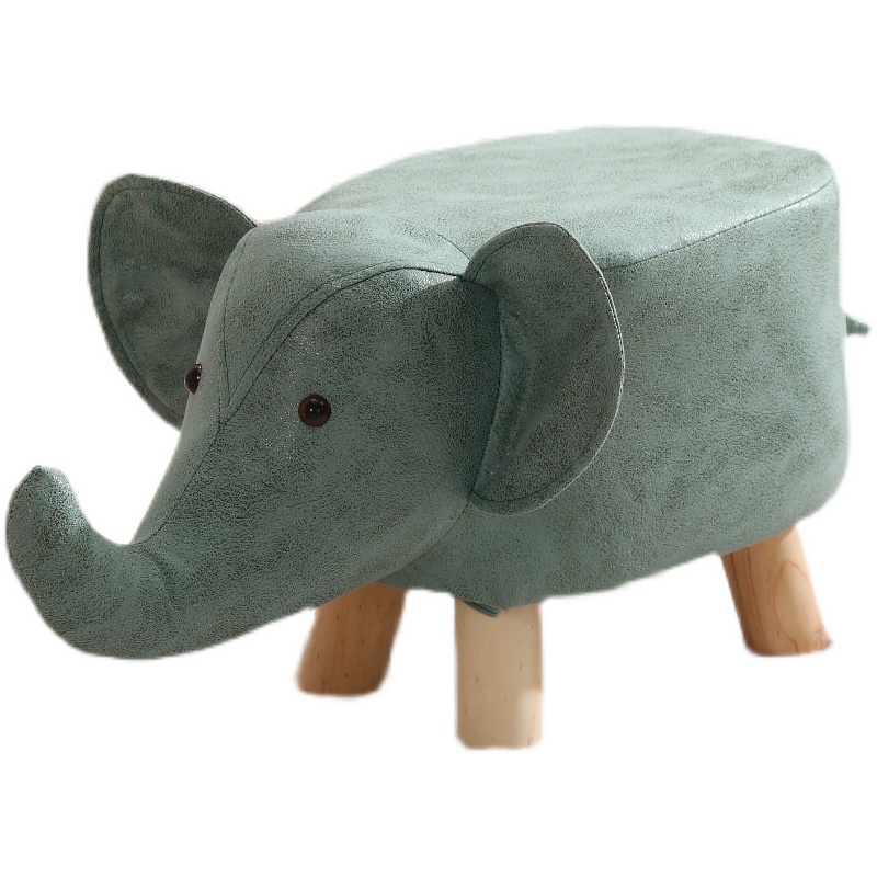 网红礼品凳子动物换鞋凳家用可爱小凳子儿童板凳活动定制大象造型