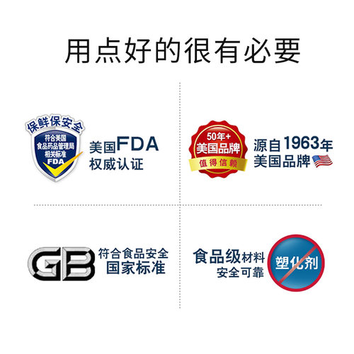 佳能保鲜袋平口食品级pe食物保鲜冰箱厨房大中小号组合点断式卷装 - 图0