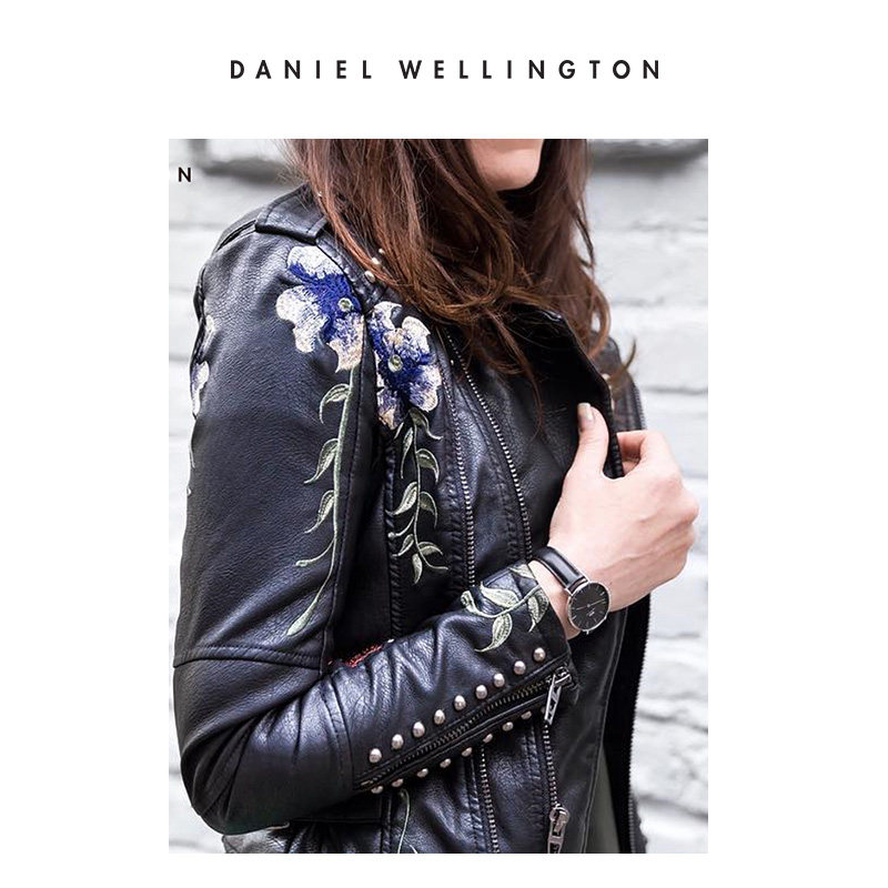 danielwellington正品女dw皮表带 DanielWellington海外欧美腕表