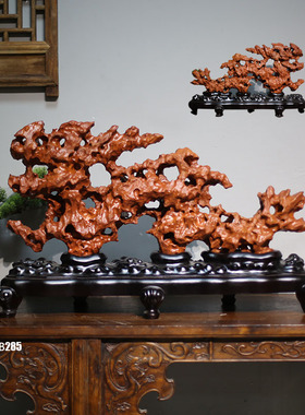 天然客厅太湖石中式摆件景观石