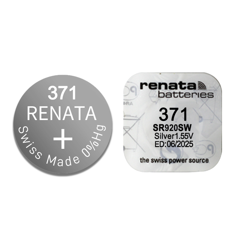 Renata瑞士371手表电池SR920SW原装进口适用天梭斯沃琪卡西欧通用 - 图3