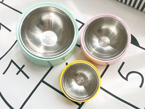 Super Hugp Diagonal Roth Root Dog Bowl Cat Food Basin Anti -Slip Pet