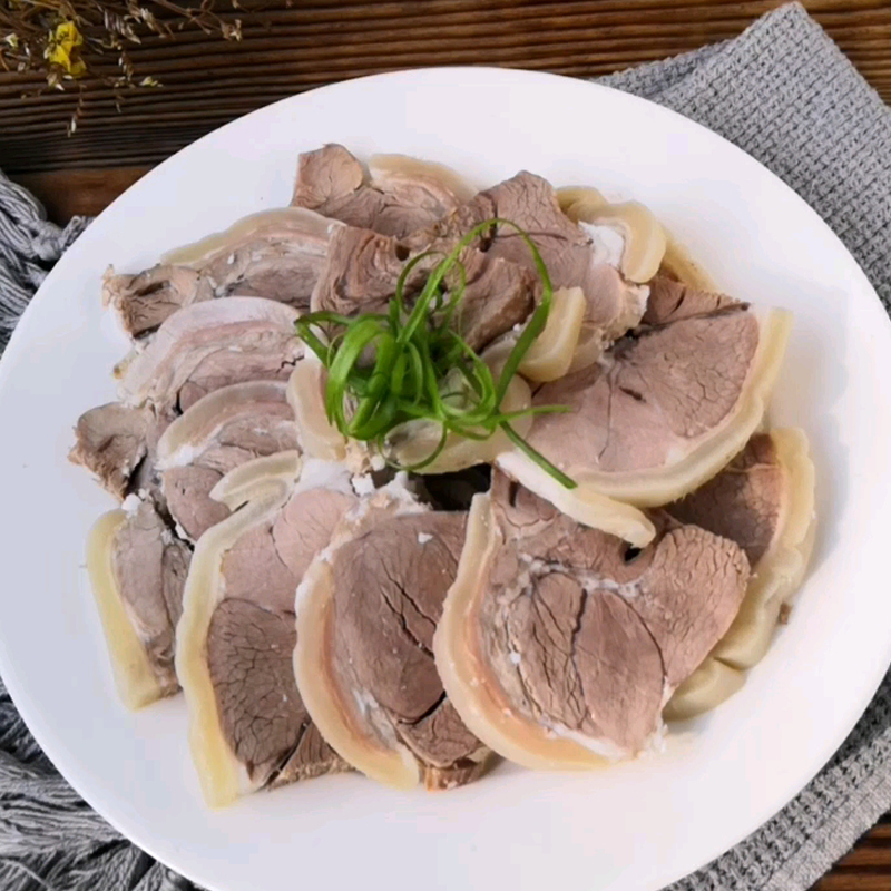 白切羊排肉卷内蒙古草原羔羊放养开袋即食羊肉卤羊肉餐饮预制菜 - 图1