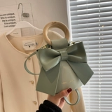 Летняя сумка через плечо с бантиком, коллекция 2022, премиум класс, популярно в интернете