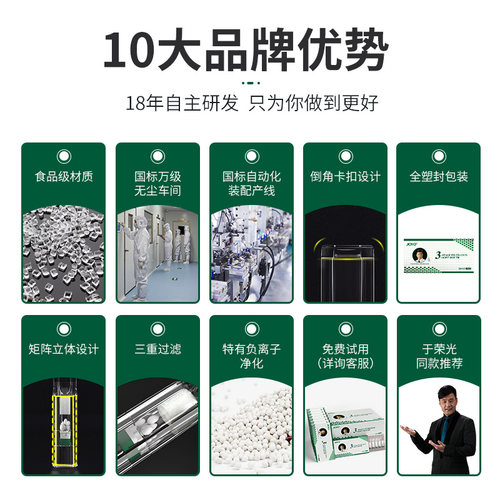 joyo新款烟嘴过滤器三用粗中细一次性焦油过滤烟嘴管烟香滤嘴吸烟 - 图1