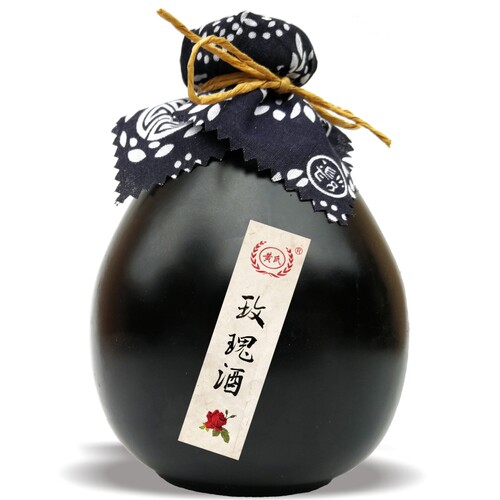黄氏/玫瑰酒500ml甜型花酒低度酒果酒花果酒女士酒发酵酒 - 图3
