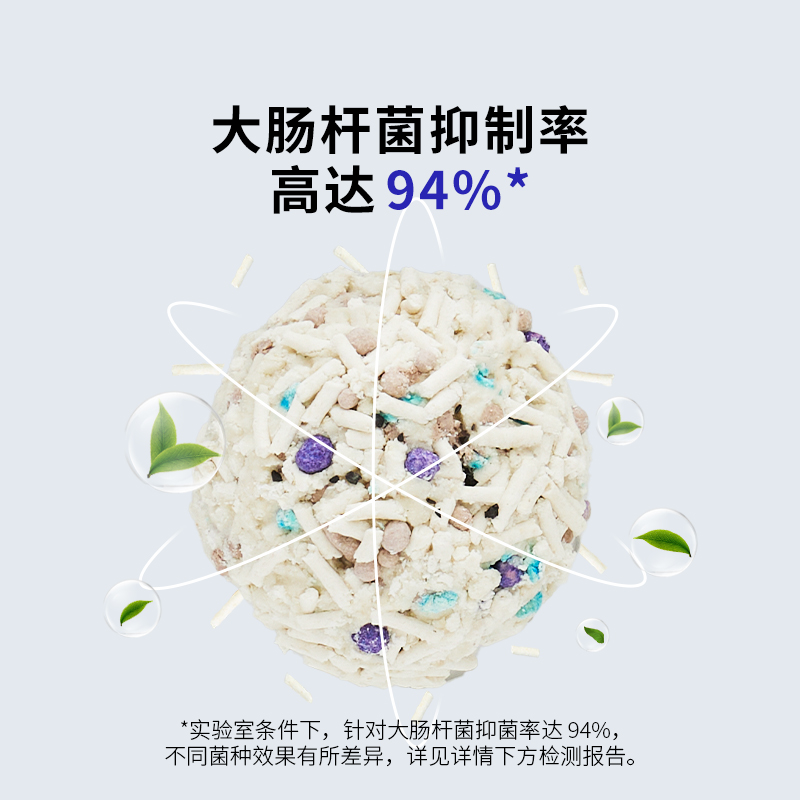小佩猫砂五合一抑菌混合砂豆腐砂瑞士除臭技术低粉尘沙 2.5kg包邮
