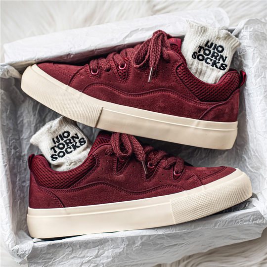 Men's shoes, trendy bread shoes, versatile skate shoes