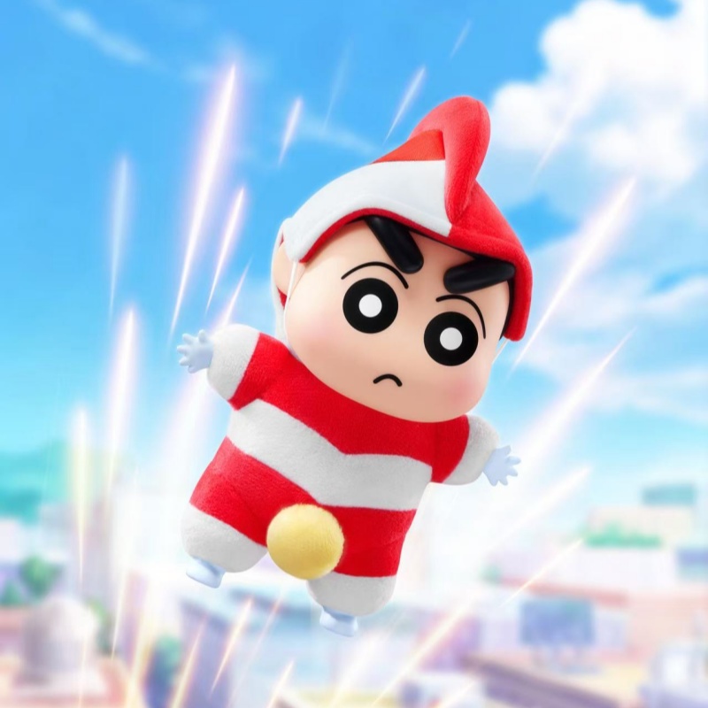 新品TOPTOY蜡笔小新经典回忆系列盲盒搪胶毛绒挂件潮玩公仔礼物女 - 图2