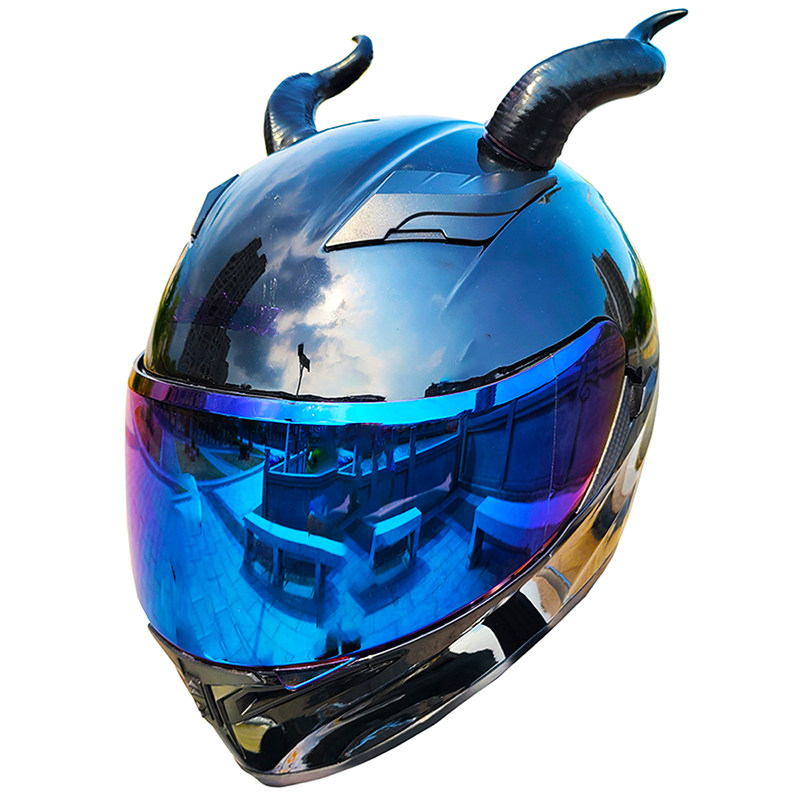 牛魔王头盔装饰仿真恶魔角超酷搞怪机车摩托电动车头盔吸盘牛角,淘宝优惠券,粉丝福利购,淘宝优惠卷