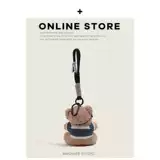 Креативная сумка, школьный рюкзак, аксессуар на рюкзак, кукла для школьников, брелок, креативный подарок, с медвежатами