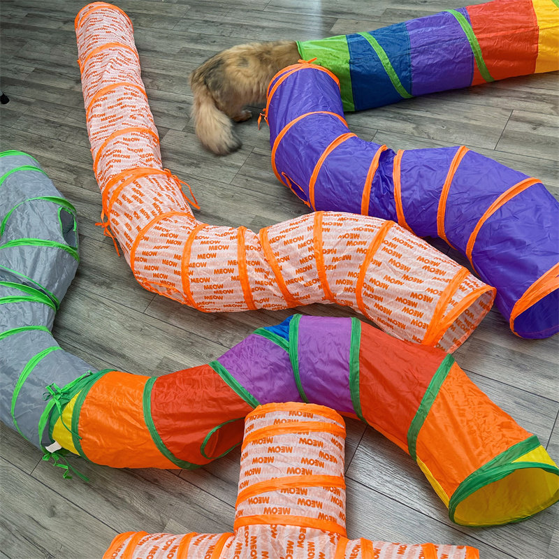 吸猫！滚地龙隧道猫窝钻洞通道折叠帐篷可水洗四季通用宠物猫咪玩,淘宝优惠券,粉丝福利购,淘宝优惠卷