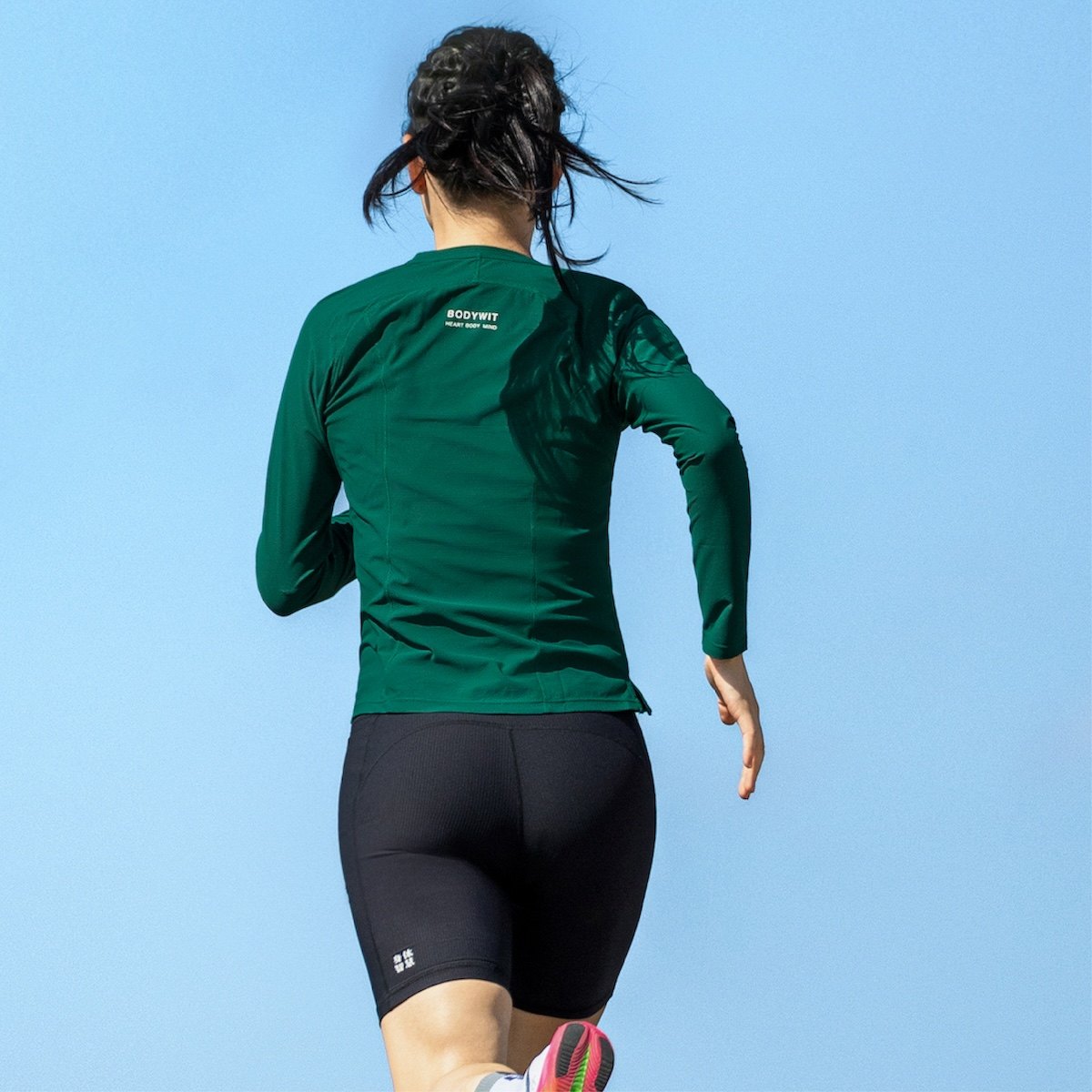 BODYWIT身体智慧女速干飞羽2代轻薄透气圆领长袖T恤修身百搭运动,淘宝优惠券,粉丝福利购,淘宝优惠卷