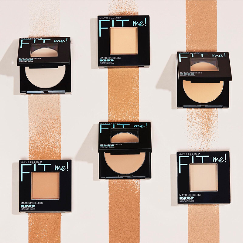 美宝莲fitme粉饼控油定妆遮瑕散粉 美宝莲博尼达粉饼