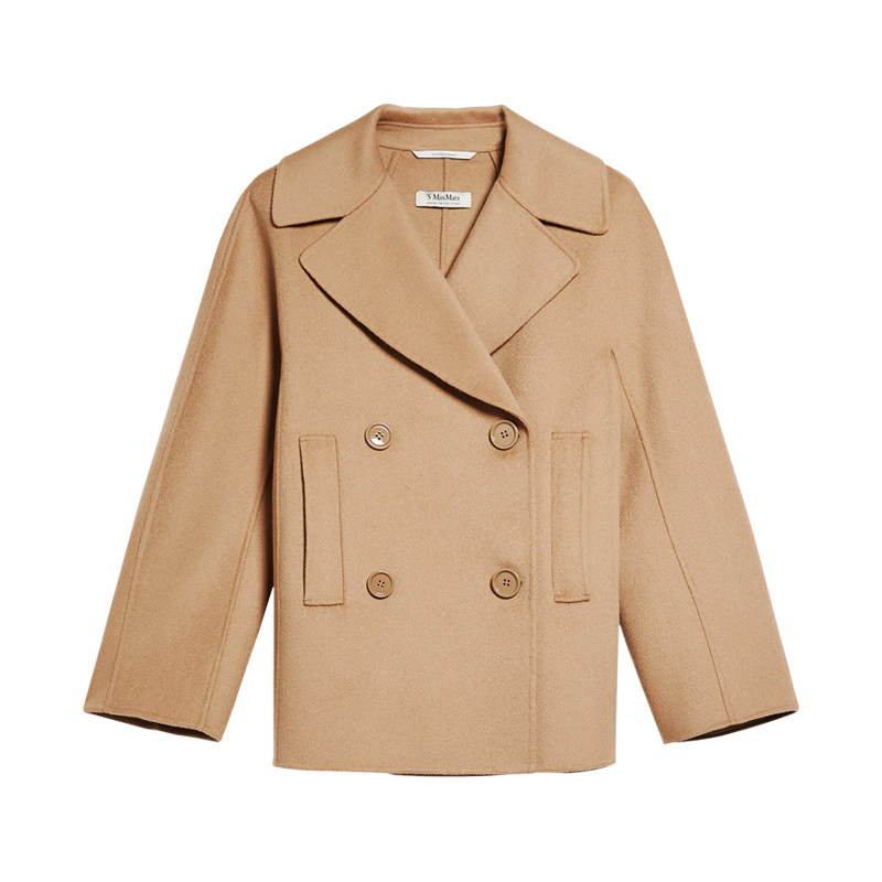 maxmara麦丝玛拉短款羊毛大衣 魅力惠海外毛呢外套
