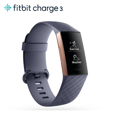 Fitbit Charge3智能运动手表 实时监测心率睡眠防水健康蓝牙手环 - 图1