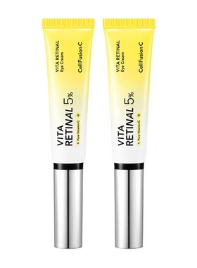 【韩国正品】Cellfusion C 秀肤生维他命视黄醛眼霜 20ml黄色管装